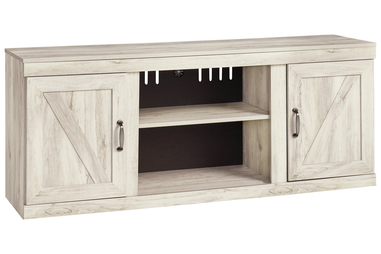 Bellaby Whitewash 60" TV Stand - EW0331-268 - Luna Furniture - Dallas Store