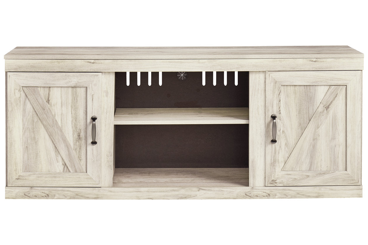 Bellaby Whitewash 60" TV Stand - EW0331-268 - Luna Furniture - Dallas Store