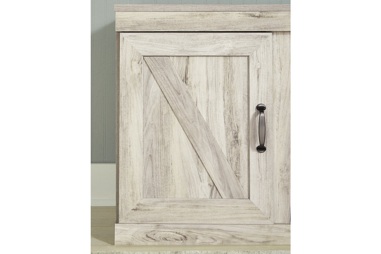 Bellaby Whitewash 60" TV Stand - EW0331-268 - Luna Furniture - Dallas Store