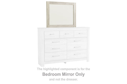 Bellaby Whitewash Bedroom Mirror (Mirror Only) - B331-36 - Luna Furniture - Dallas Store