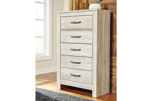 Bellaby Whitewash Chest of Drawers - B331-46 - Luna Furniture - Dallas Store