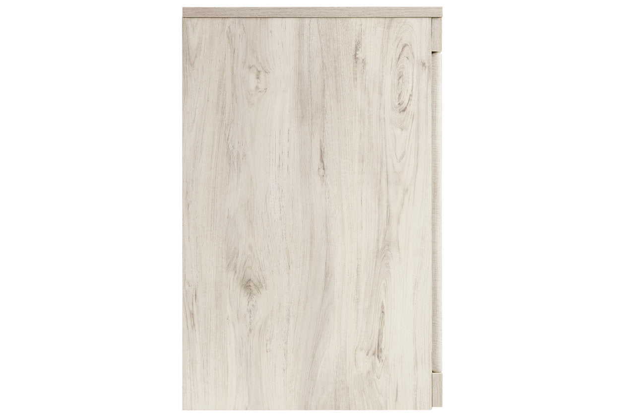 Bellaby Whitewash TV Stand with Electric Fireplace - SET | EW0331-268 | W100-101 - Luna Furniture - Dallas Store