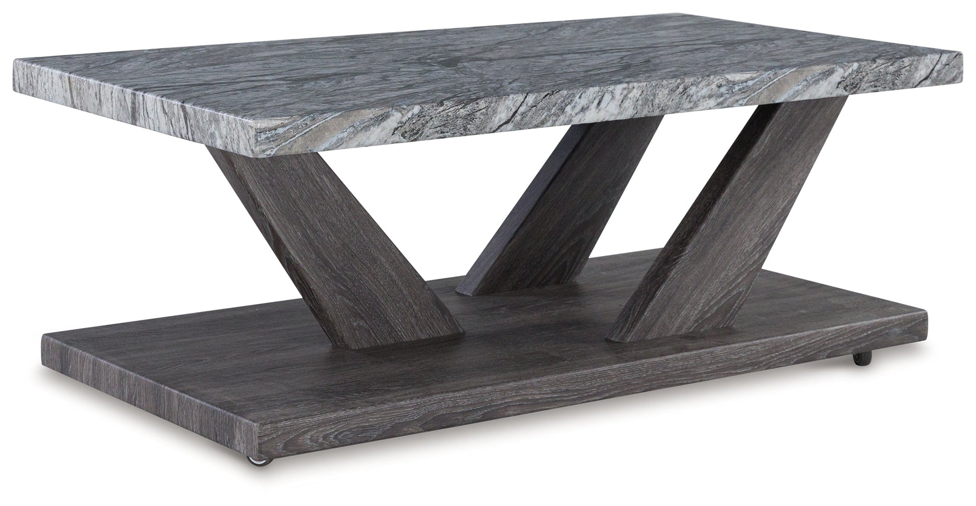 BENSONALE Brown/Gray Table, Set of 3 - T400-13 - Luna Furniture - Dallas Store