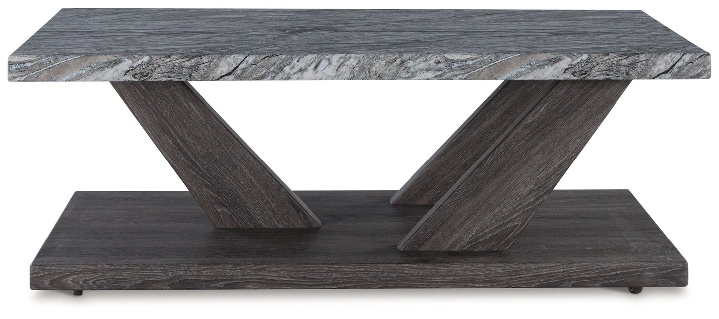 BENSONALE Brown/Gray Table, Set of 3 - T400-13 - Luna Furniture - Dallas Store