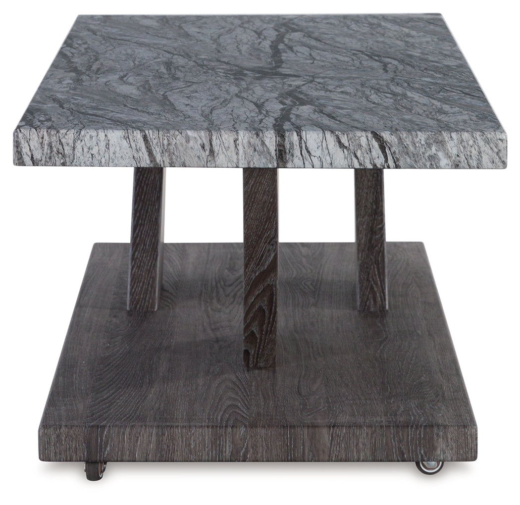 BENSONALE Brown/Gray Table, Set of 3 - T400-13 - Luna Furniture - Dallas Store