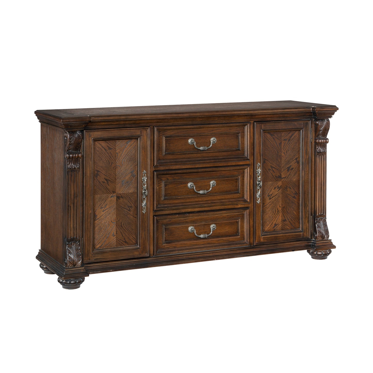 Bergen Dark Oak Buffet - 5829-55 - Luna Furniture - Dallas Store