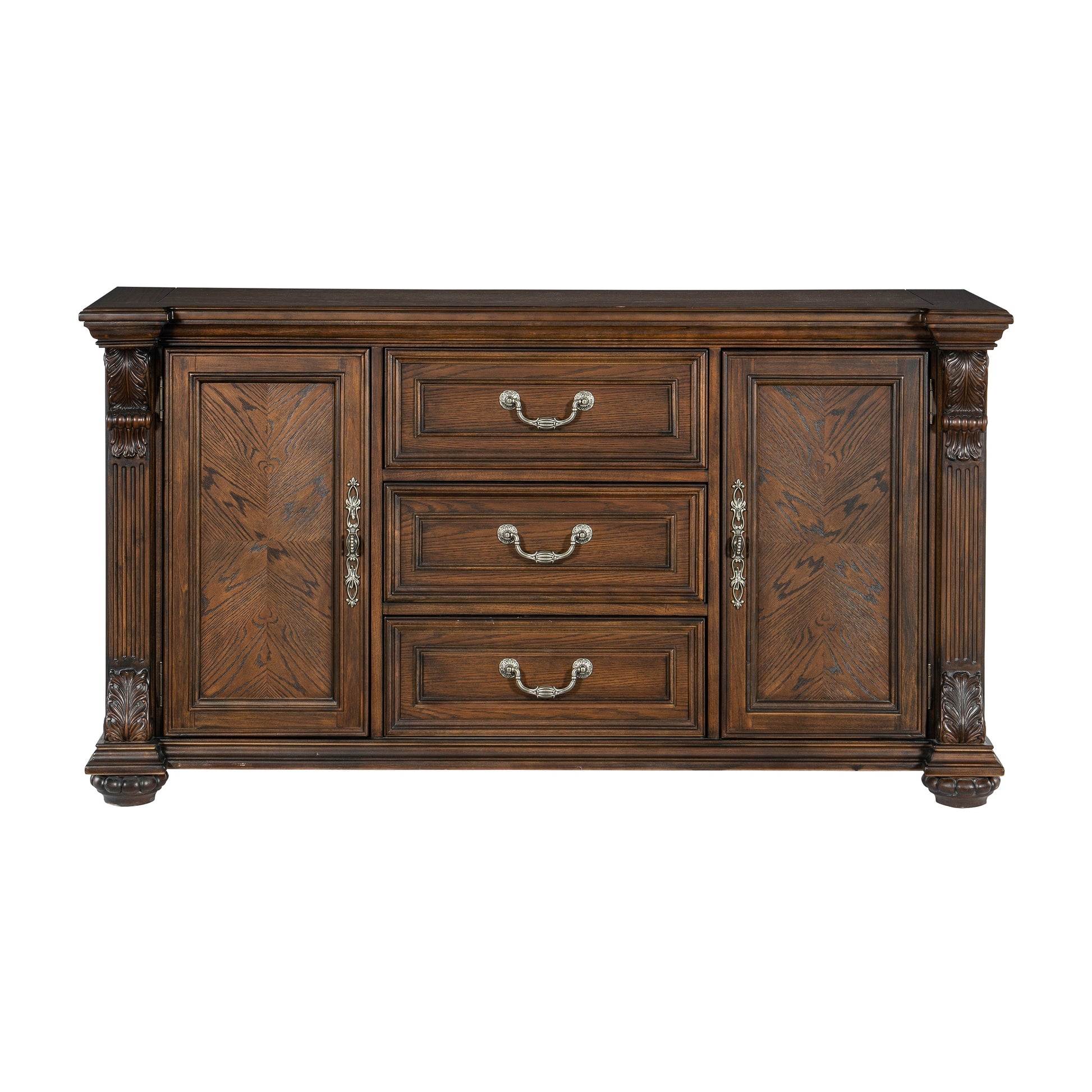 Bergen Dark Oak Buffet - 5829-55 - Luna Furniture - Dallas Store