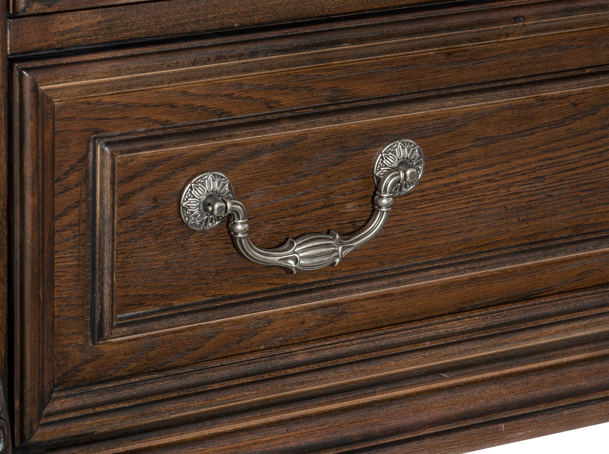 Bergen Dark Oak Curio - 5829-44C - Luna Furniture - Dallas Store