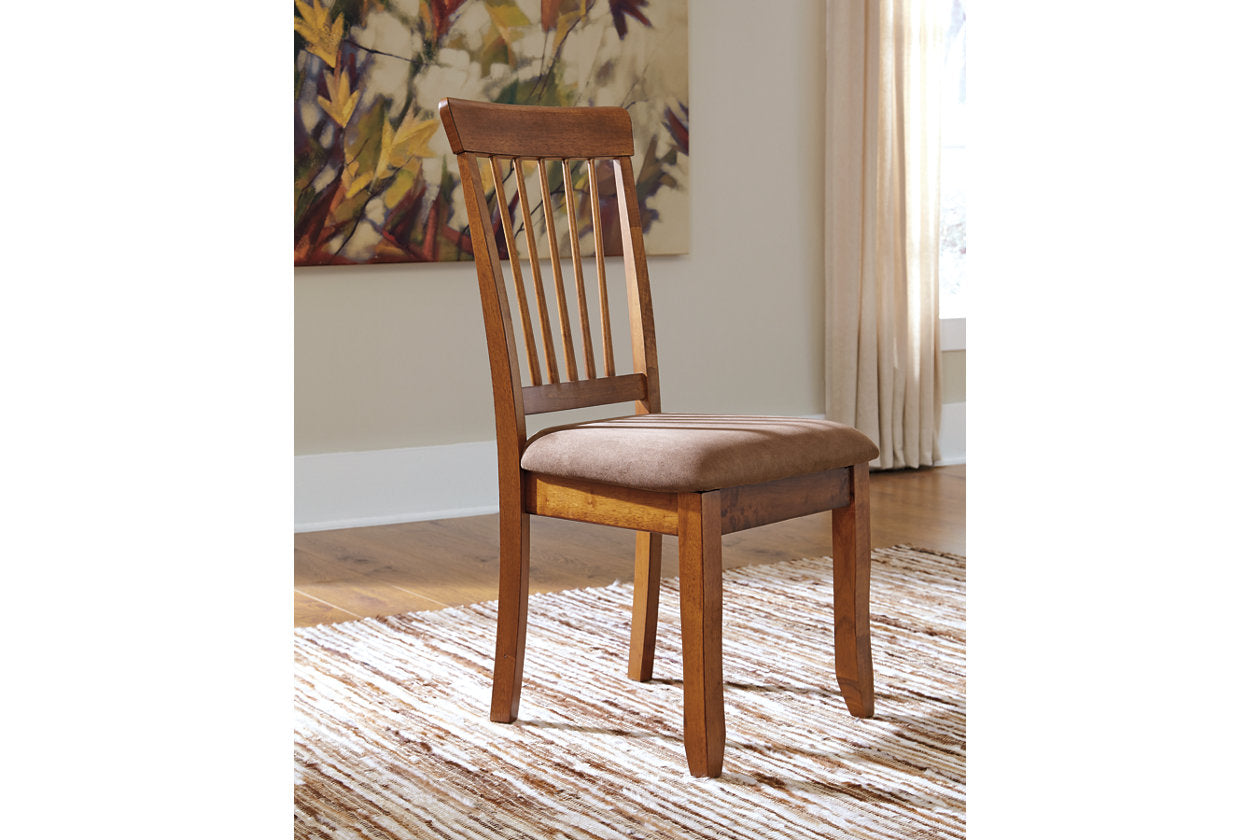 Berringer Rustic Brown Dining Chair, Set of 2 - D199-01 - Luna Furniture - Dallas Store