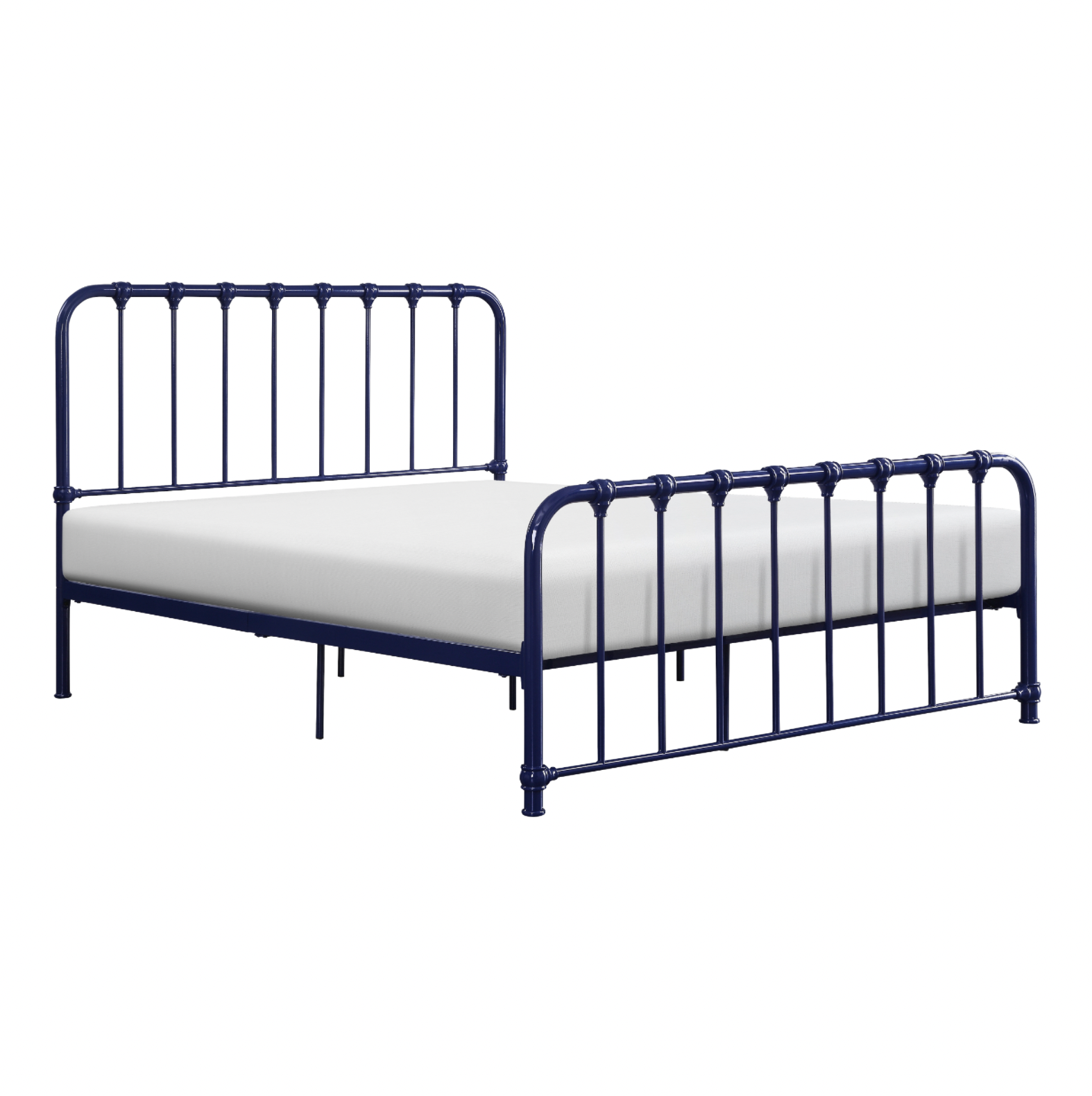 Bethany Blue Full Metal Platform Bed - 1571BUF-1 - Luna Furniture - Dallas Store