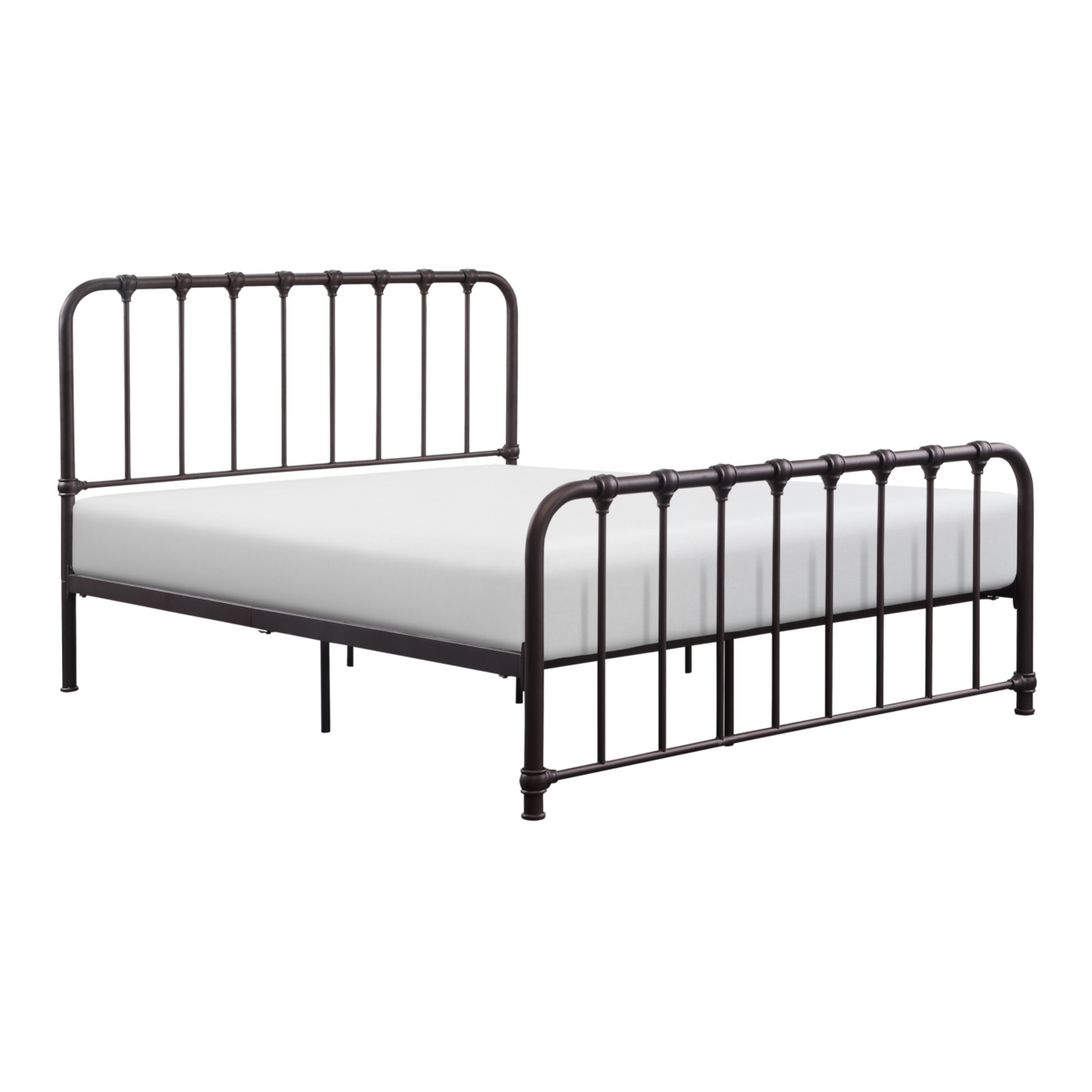 Bethany Dark Bronze Full Metal Platform Bed - 1571DZF-1 - Luna Furniture - Dallas Store