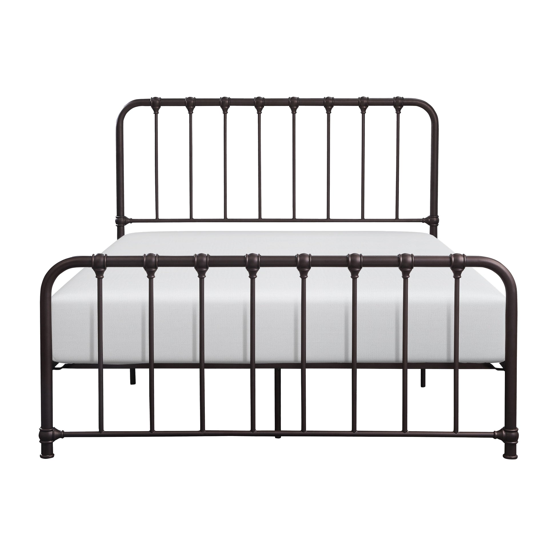 Bethany Dark Bronze Full Metal Platform Bed - 1571DZF-1 - Luna Furniture - Dallas Store