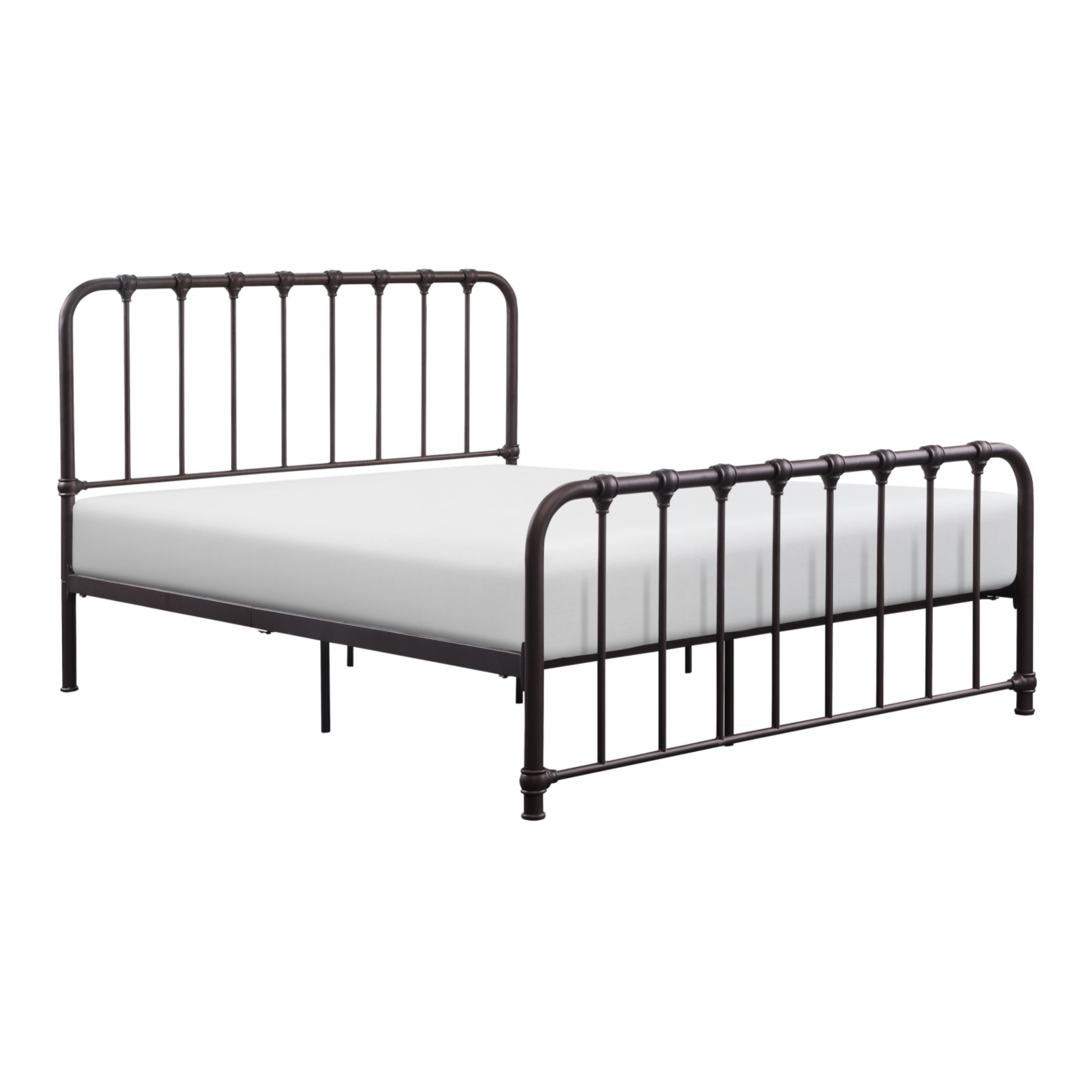 Bethany Dark Bronze Queen Metal Platform Bed - 1571DZ-1 - Luna Furniture - Dallas Store