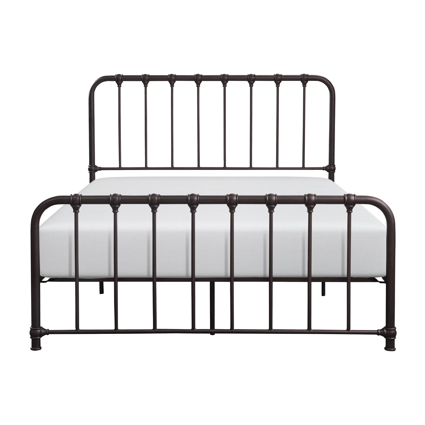 Bethany Dark Bronze Queen Metal Platform Bed - 1571DZ-1 - Luna Furniture - Dallas Store