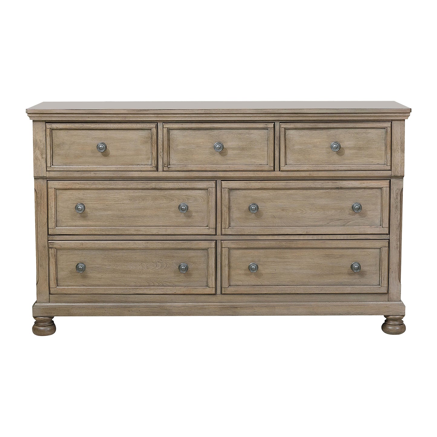 Bethel Wire Brushed Gray Dresser - 2259GY-5 - Luna Furniture - Dallas Store