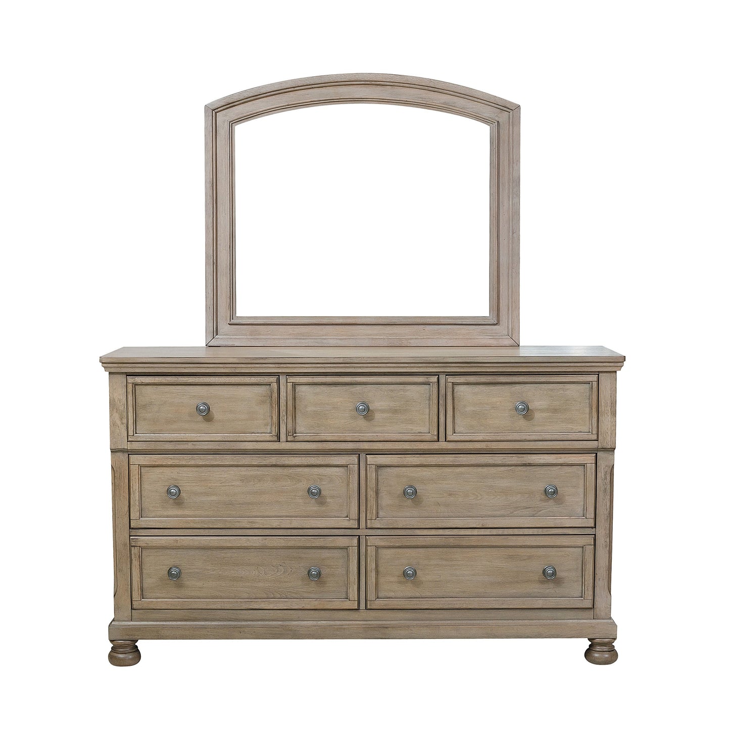 Bethel Wire Brushed Gray Dresser - 2259GY-5 - Luna Furniture - Dallas Store