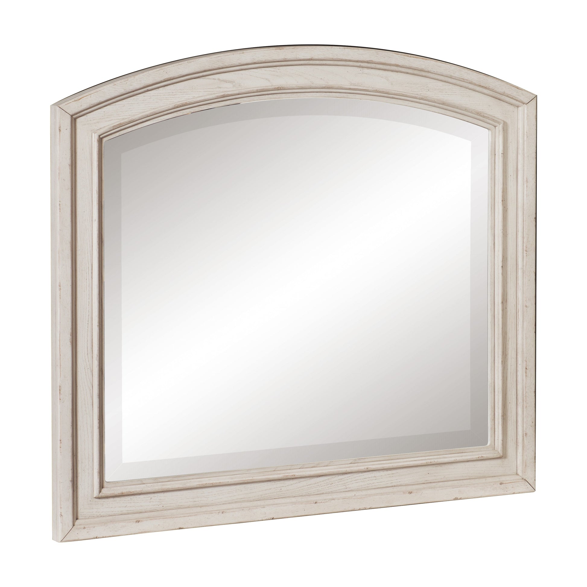 Bethel Wire Brushed White Mirror (Mirror Only) - 2259W-6 - Luna Furniture - Dallas Store