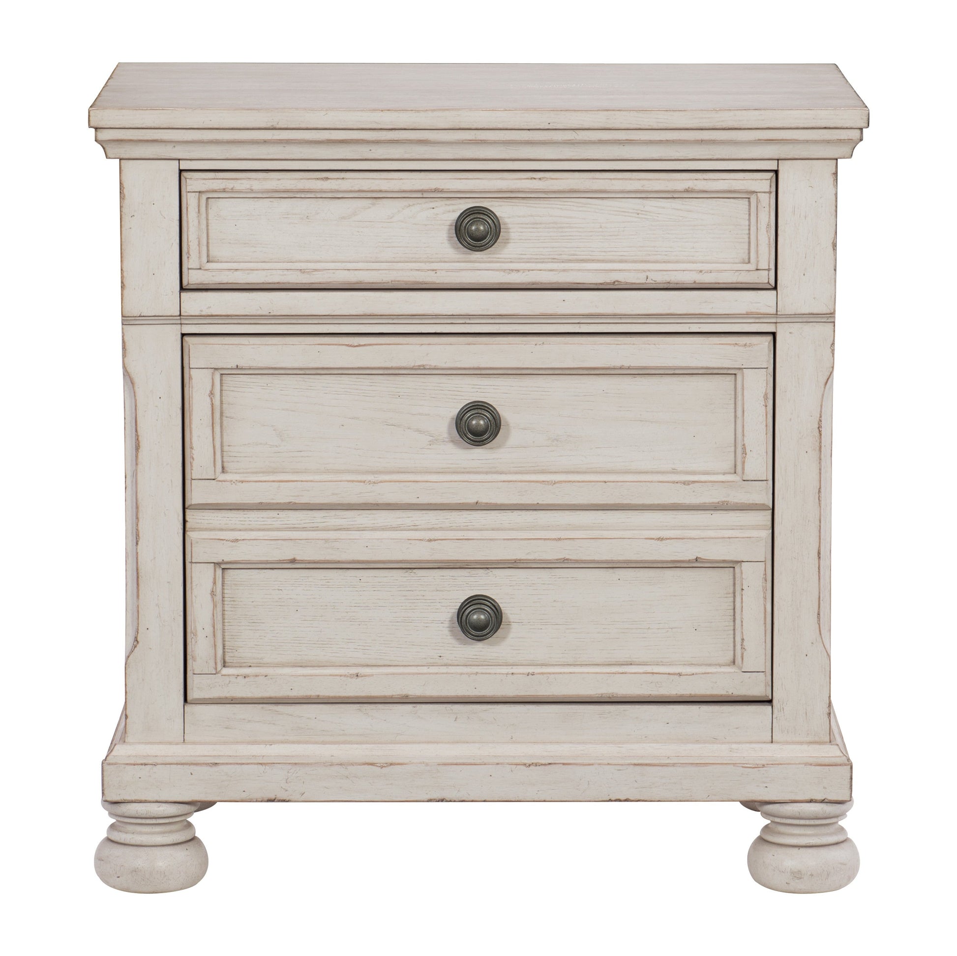 Bethel Wire Brushed White Sleigh Storage Platform Bedroom Set - SET | 2259W-1 | 2259W-2 | 2259W-3 | 2259W-5 | 2259W-6 | 2259W-4 - Luna Furniture - Dallas Store