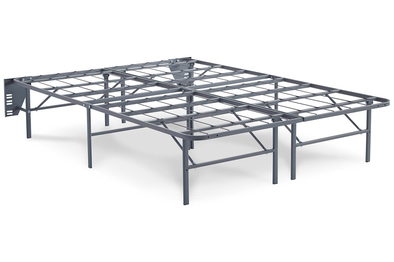 Better than a Boxspring Gray Full Foundation - M91X22 - Luna Furniture - Dallas Store