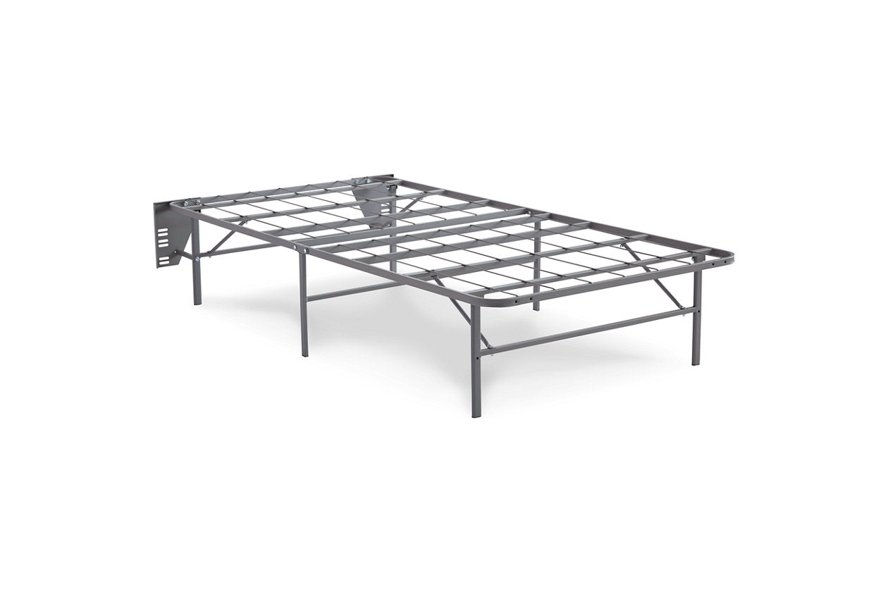 Better than a Boxspring Gray Twin Foundation - M91X12 - Luna Furniture - Dallas Store