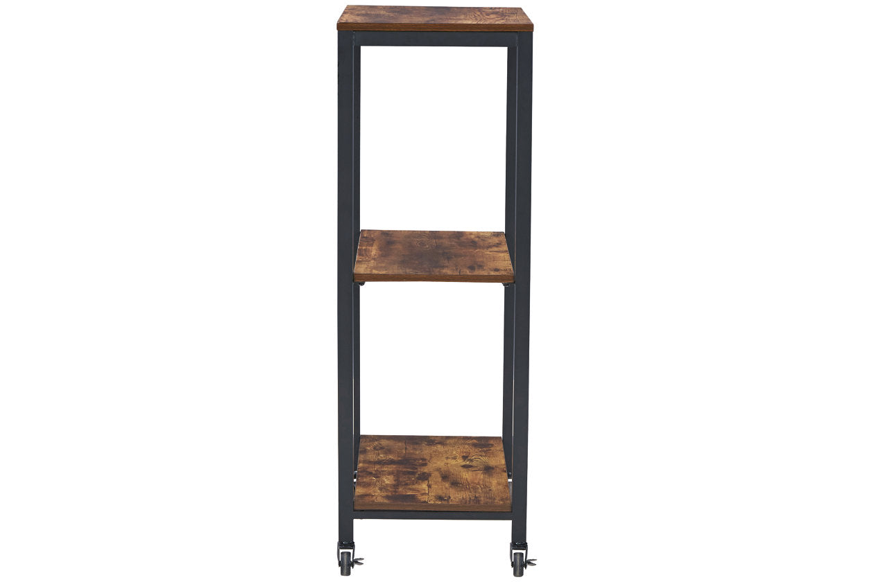 Bevinfield Brown/Black Bar Cart - A4000394 - Luna Furniture - Dallas Store