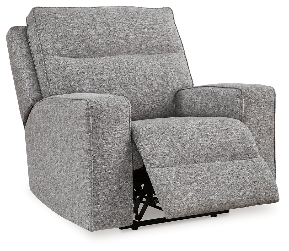 Biscoe Pewter Power Recliner - 9050313 - Luna Furniture - Dallas Store