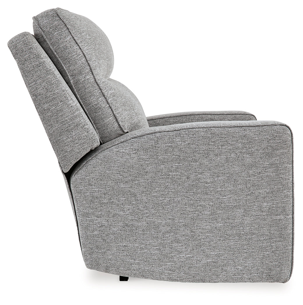 Biscoe Pewter Power Recliner - 9050313 - Luna Furniture - Dallas Store