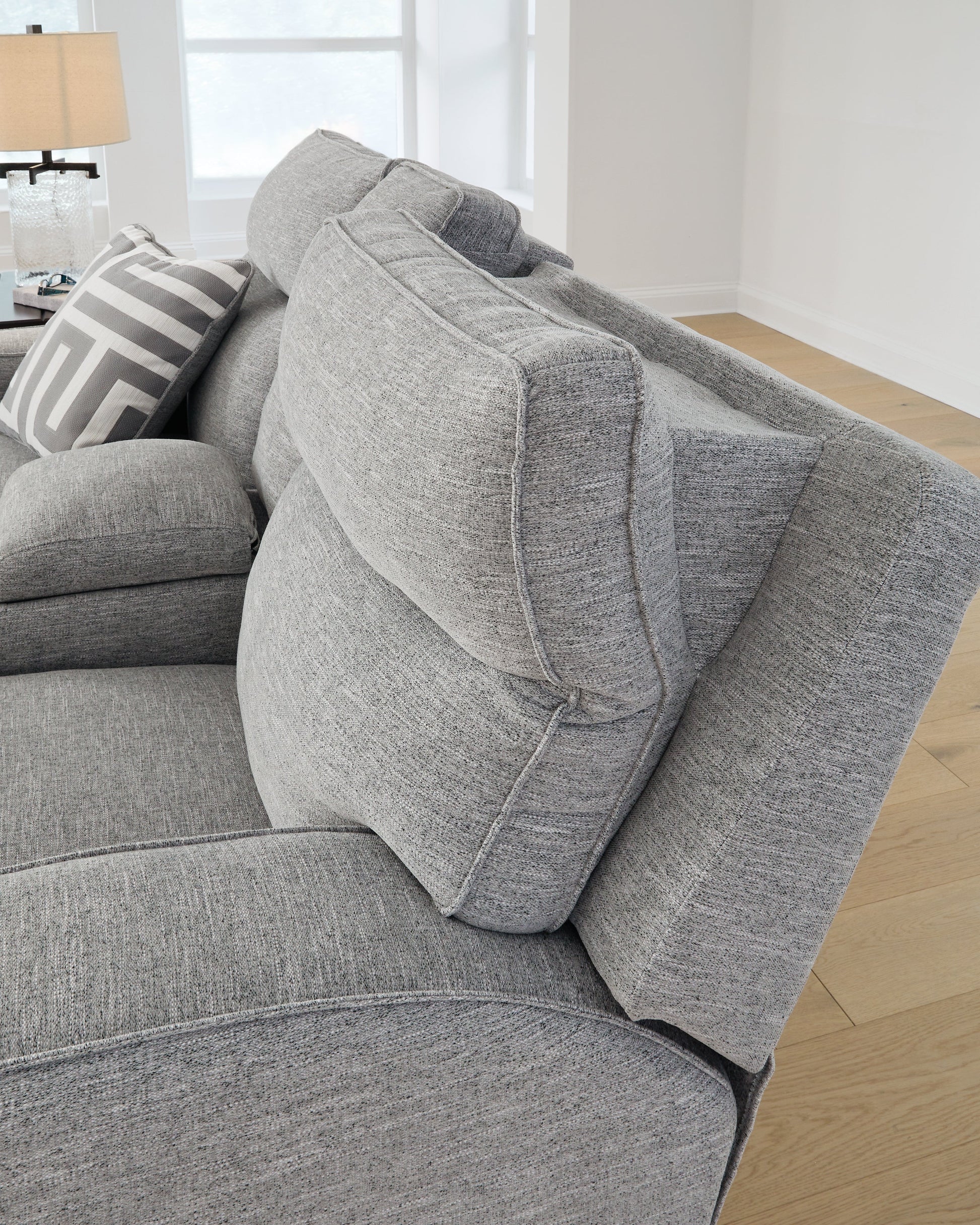 Biscoe Pewter Power Reclining Loveseat - 9050318 - Luna Furniture - Dallas Store