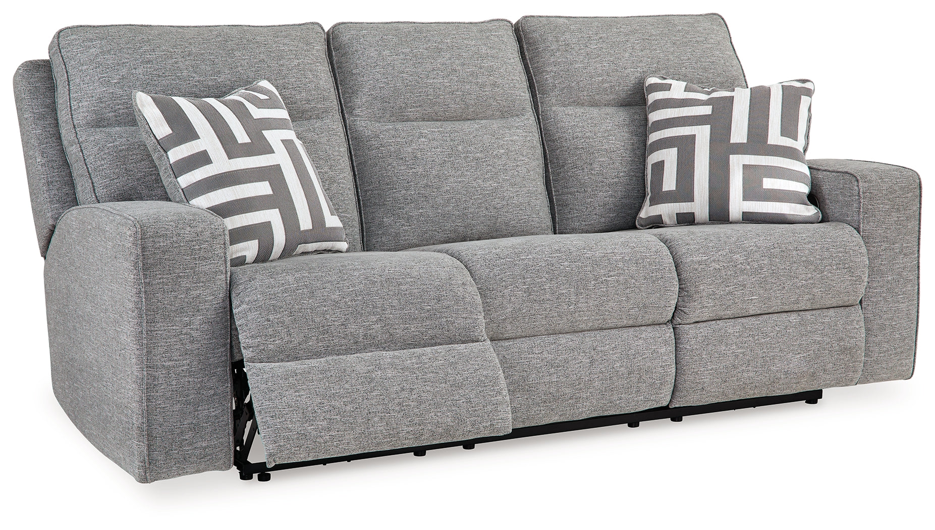 Biscoe Pewter Power Reclining Sofa - 9050315 - Luna Furniture - Dallas Store