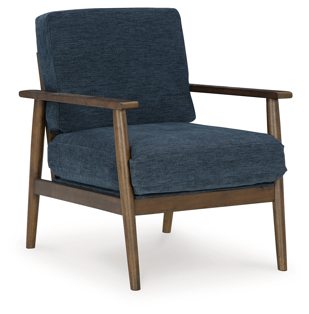 Bixler Navy Accent Chair - 2610660 - Luna Furniture - Dallas Store
