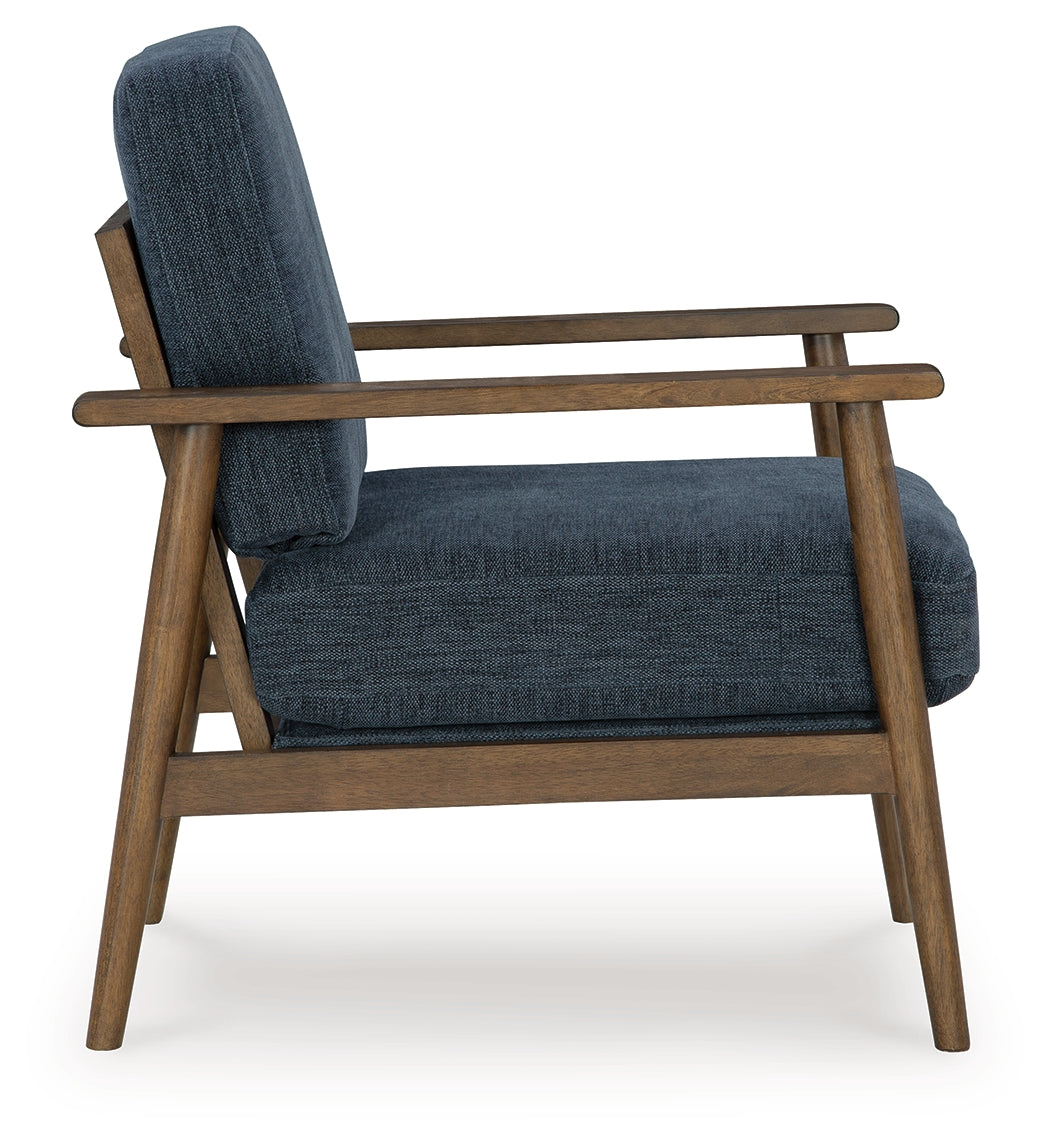 Bixler Navy Accent Chair - 2610660 - Luna Furniture - Dallas Store
