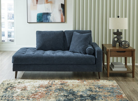 Bixler Navy Right-Arm Facing Corner Chaise - 2610617 - Luna Furniture - Dallas Store