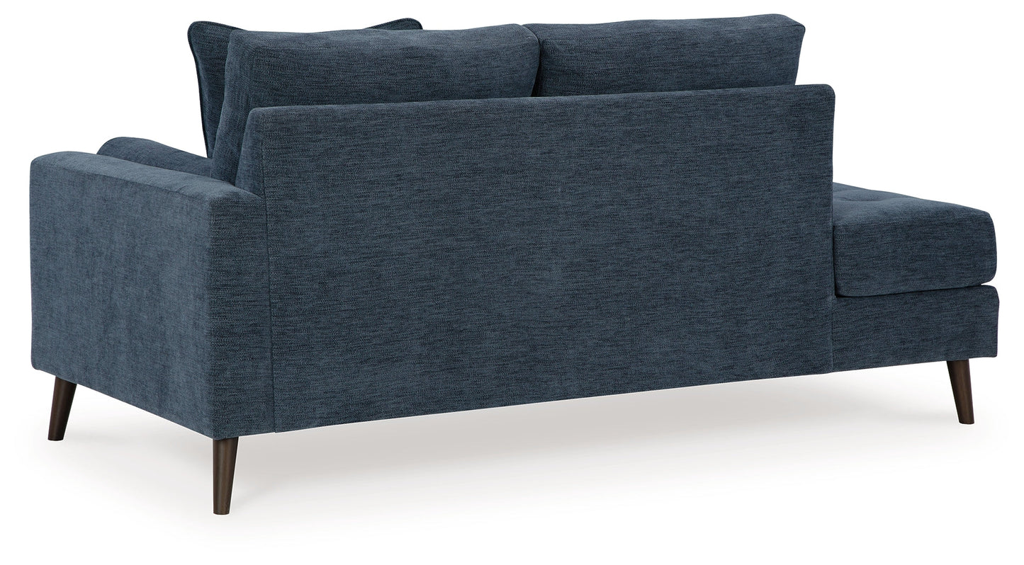 Bixler Navy Right-Arm Facing Corner Chaise - 2610617 - Luna Furniture - Dallas Store