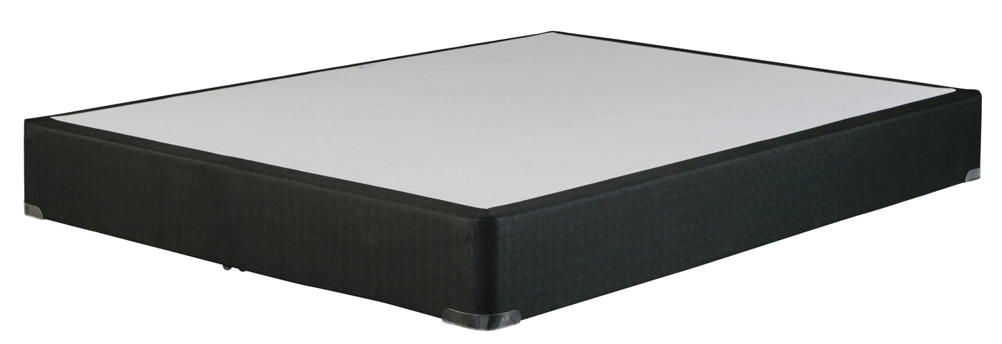 Black Queen 8" High Profile Box Spring - M80X32-QUEEN8 - Luna Furniture - Dallas Store
