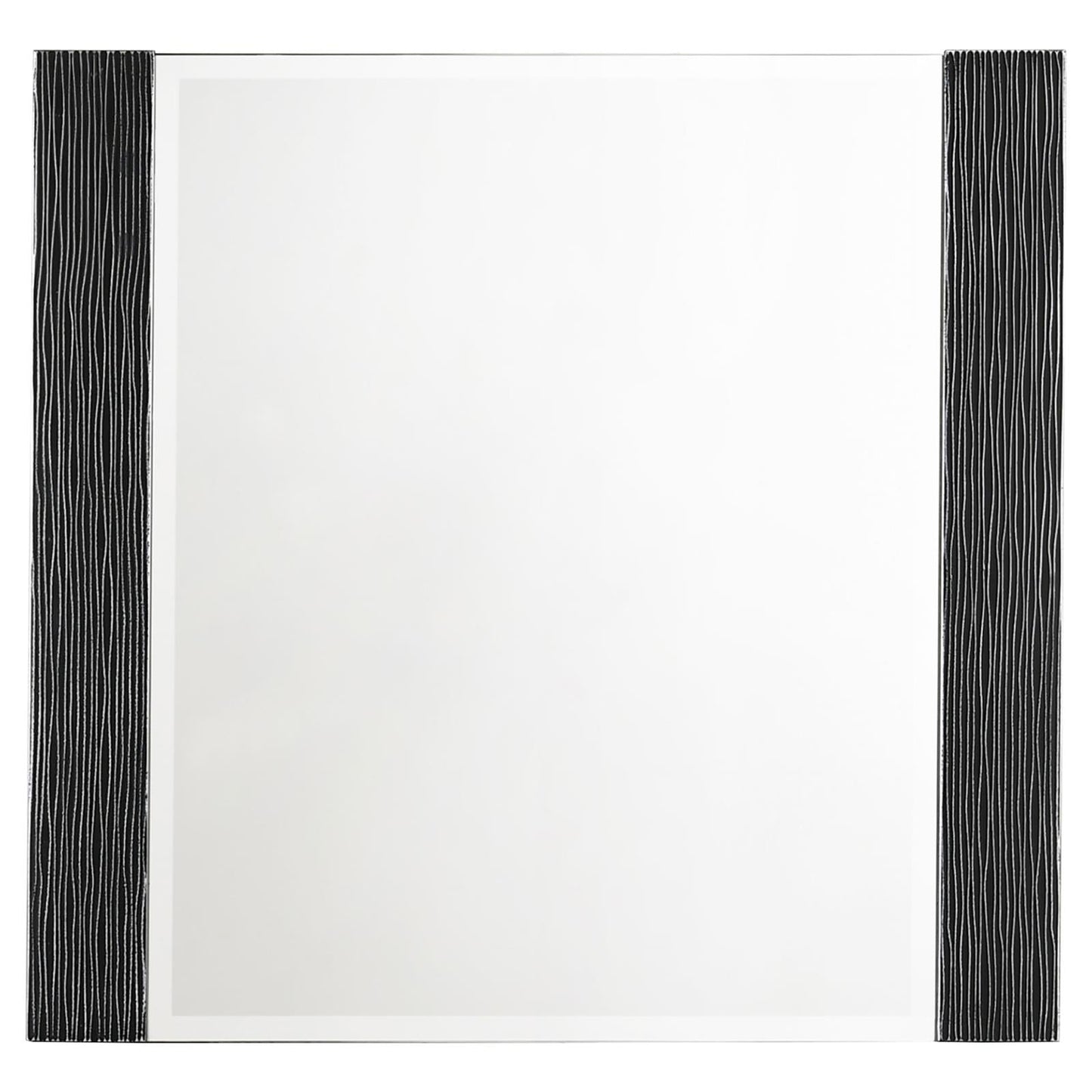 Blacktoft Black Rectangle Dresser Mirror - 207104 - Luna Furniture - Dallas Store