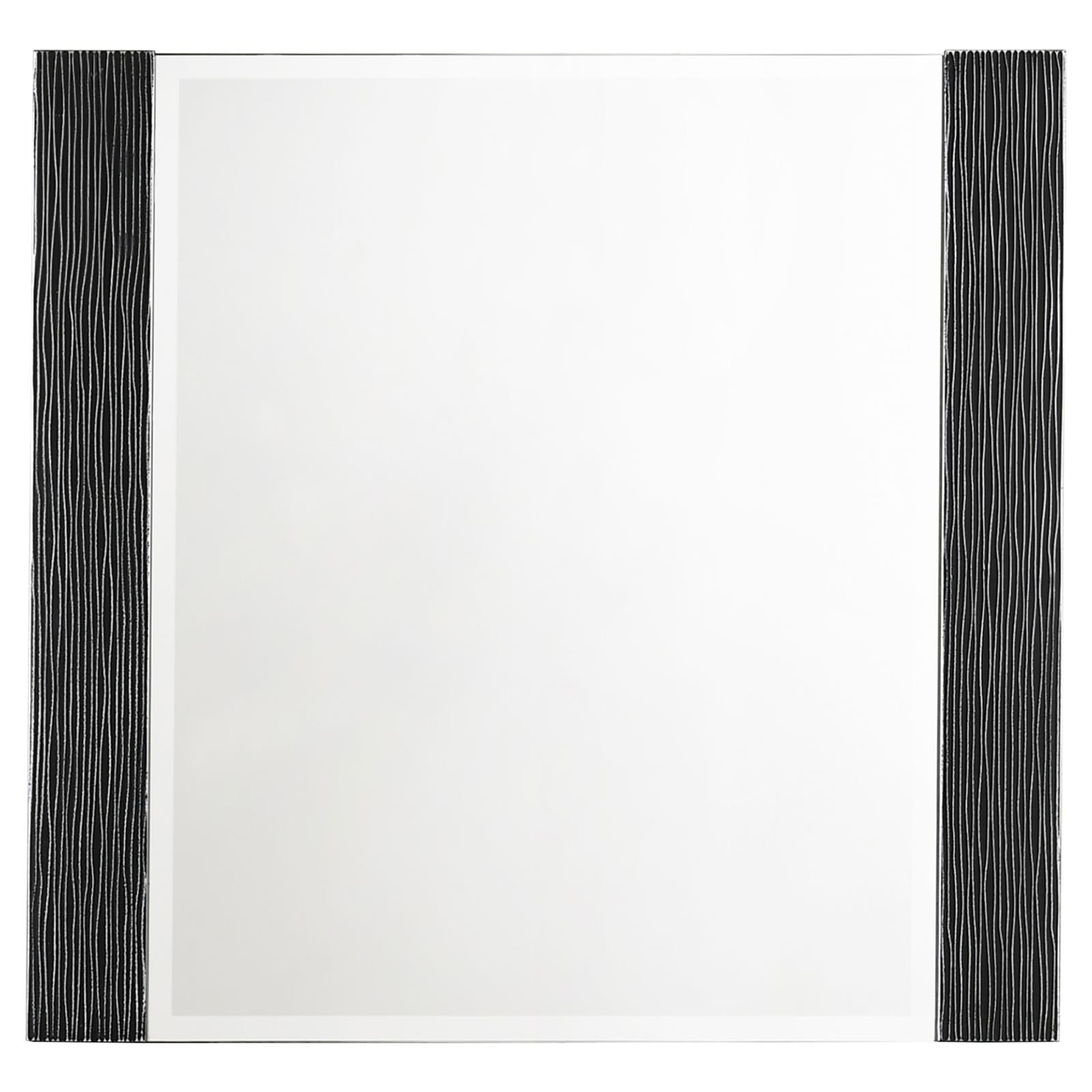 Blacktoft Black Rectangle Dresser Mirror - 207104 - Luna Furniture - Dallas Store