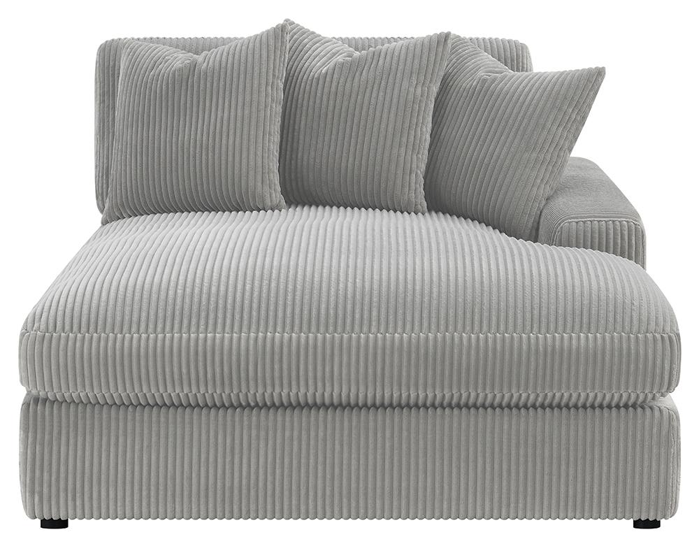 Blaine Upholstered Reversible Sectional Fog - 509900 - Luna Furniture - Dallas Store