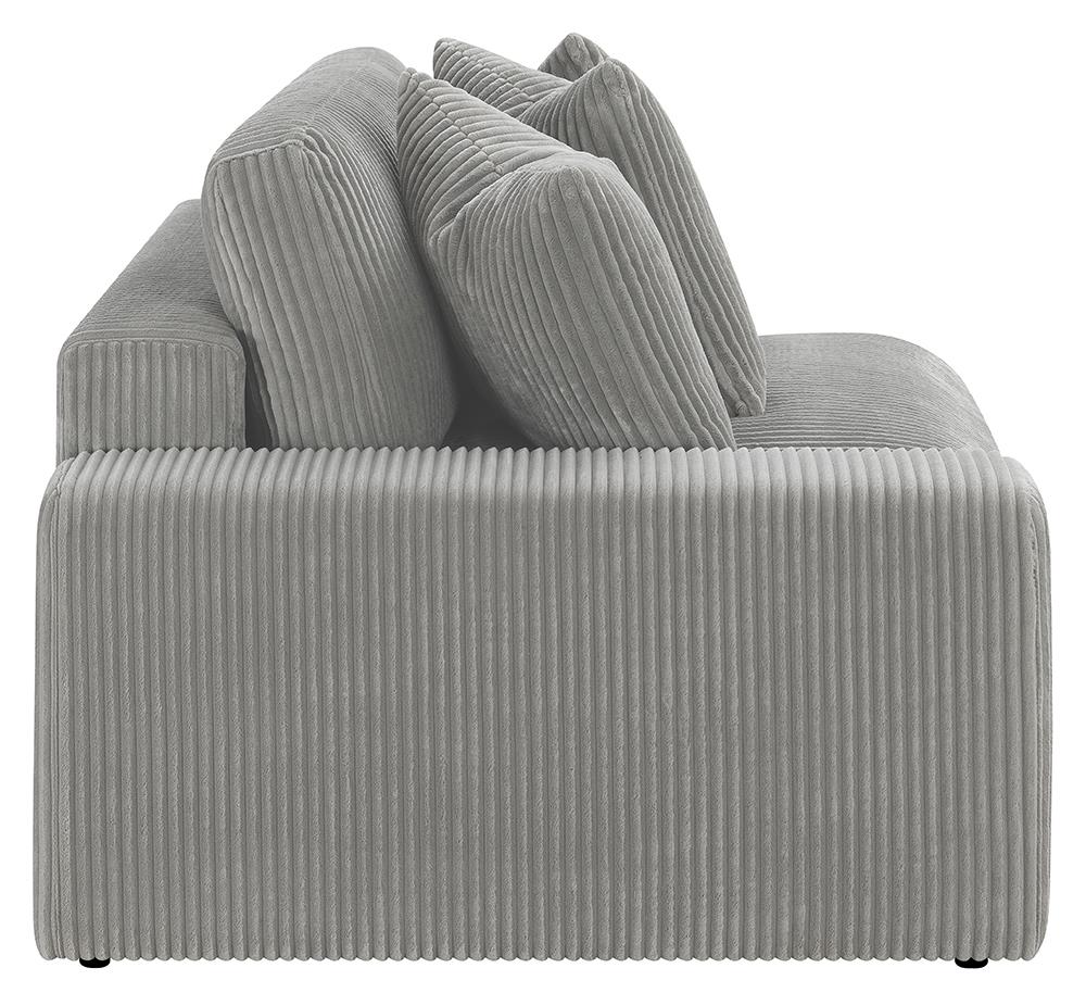 Blaine Upholstered Reversible Sectional Fog - 509900 - Luna Furniture - Dallas Store