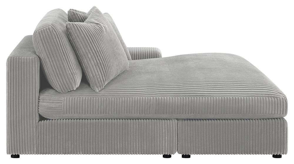 Blaine Upholstered Reversible Sectional Fog - 509900 - Luna Furniture - Dallas Store