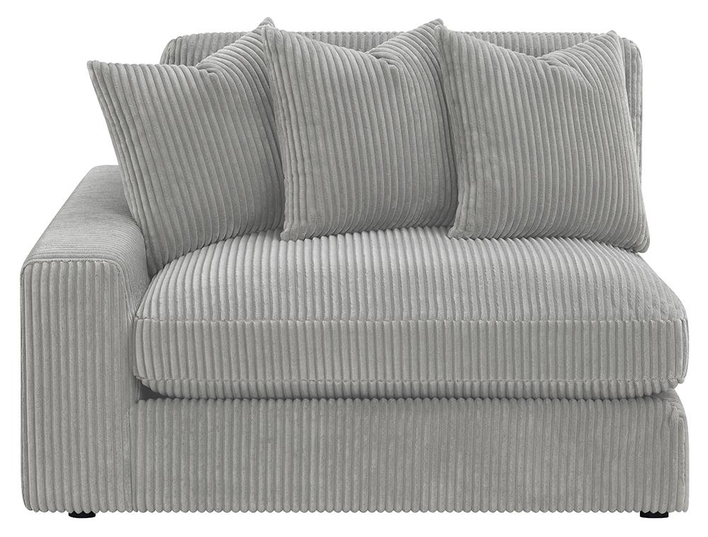 Blaine Upholstered Reversible Sectional Fog - 509900 - Luna Furniture - Dallas Store