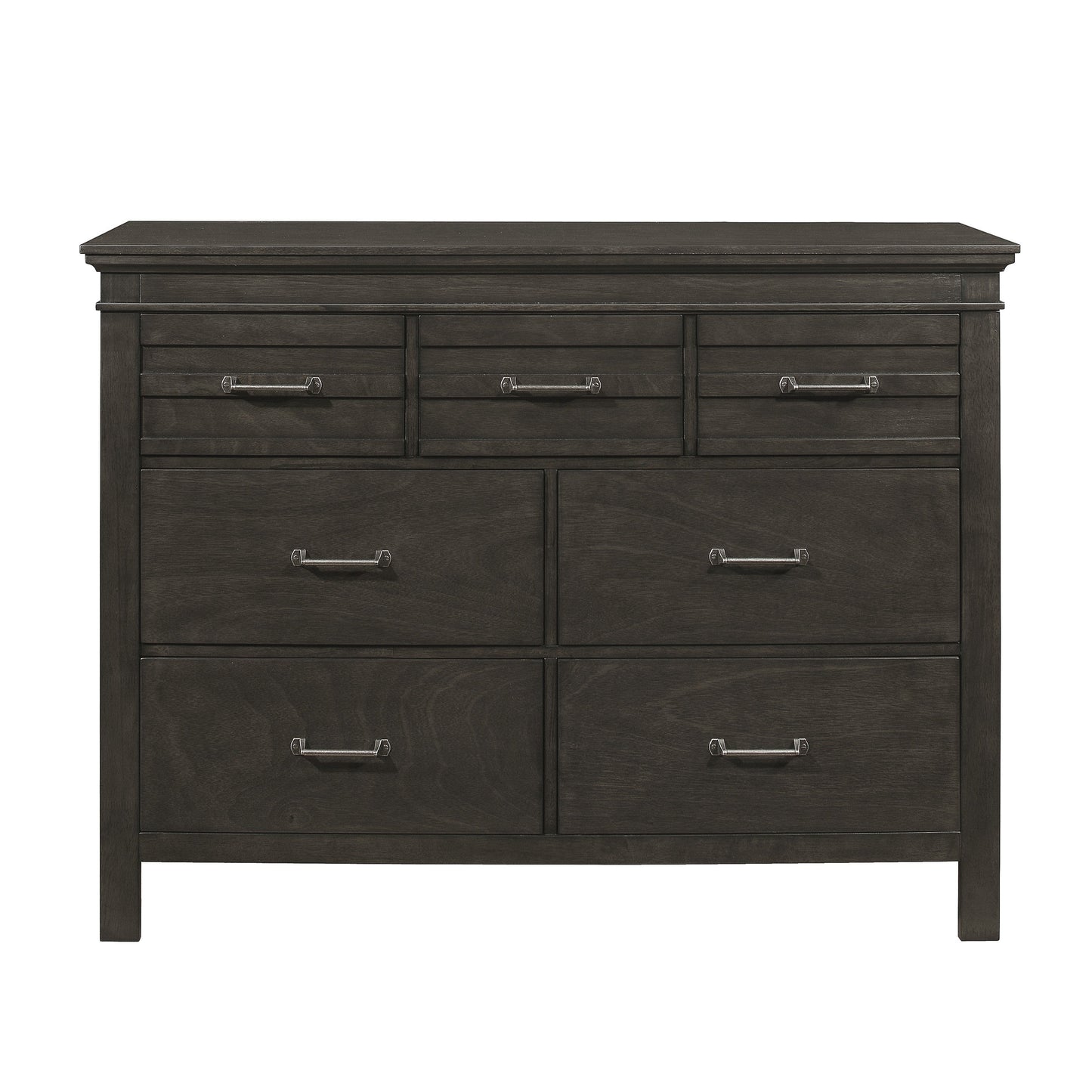 Blaire Farm Charcoal Gray Dresser - 1675-5 - Luna Furniture - Dallas Store