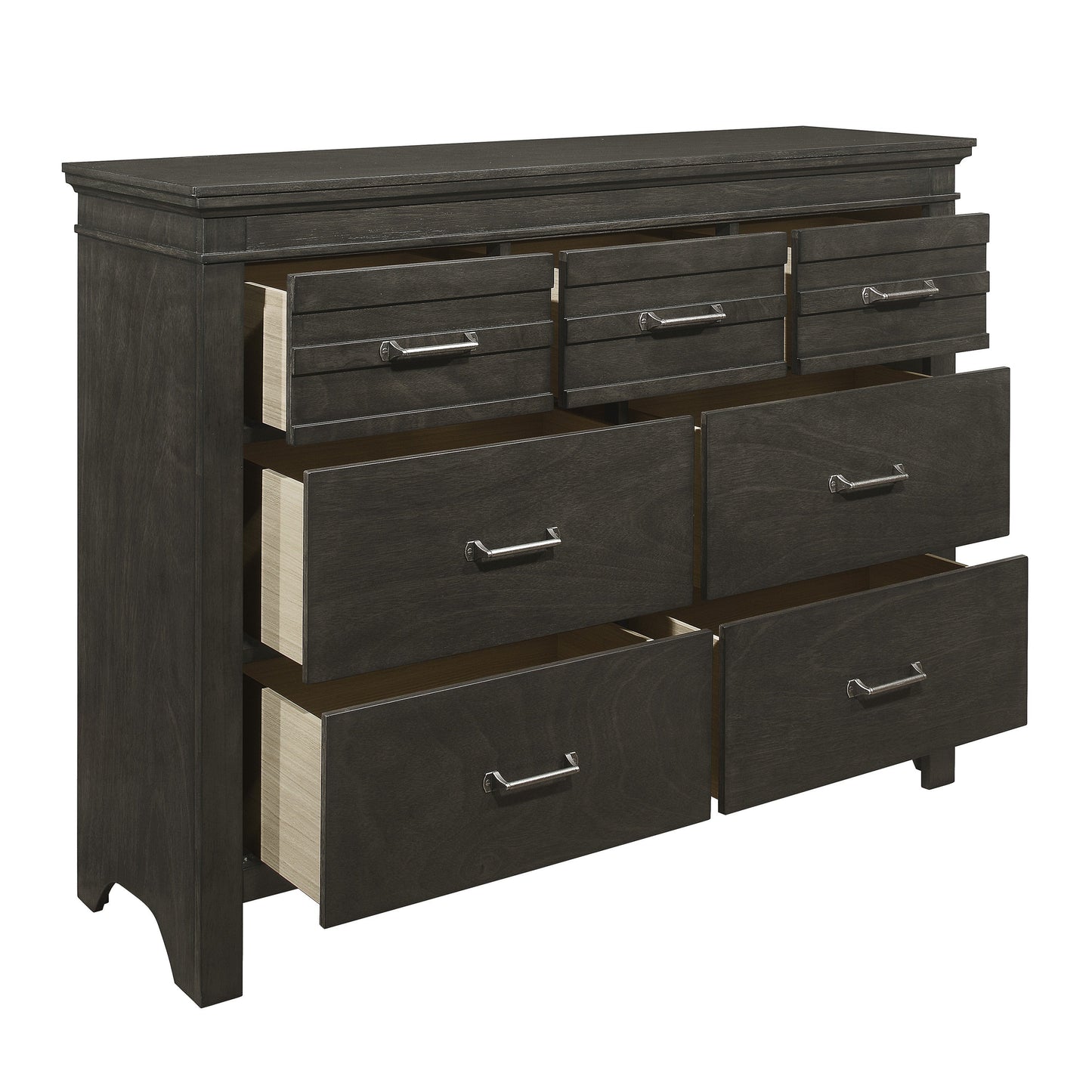 Blaire Farm Charcoal Gray Dresser - 1675-5 - Luna Furniture - Dallas Store