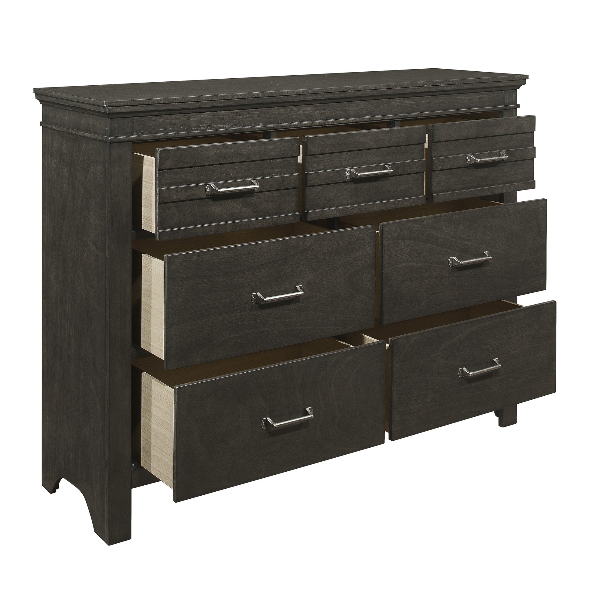 Blaire Farm Charcoal Gray Dresser - 1675-5 - Luna Furniture - Dallas Store