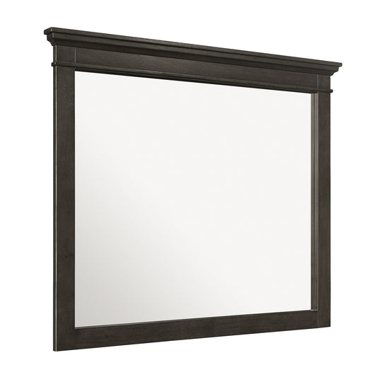 Blaire Farm Charcoal Gray Mirror (Mirror Only) - 1675-6 - Luna Furniture - Dallas Store