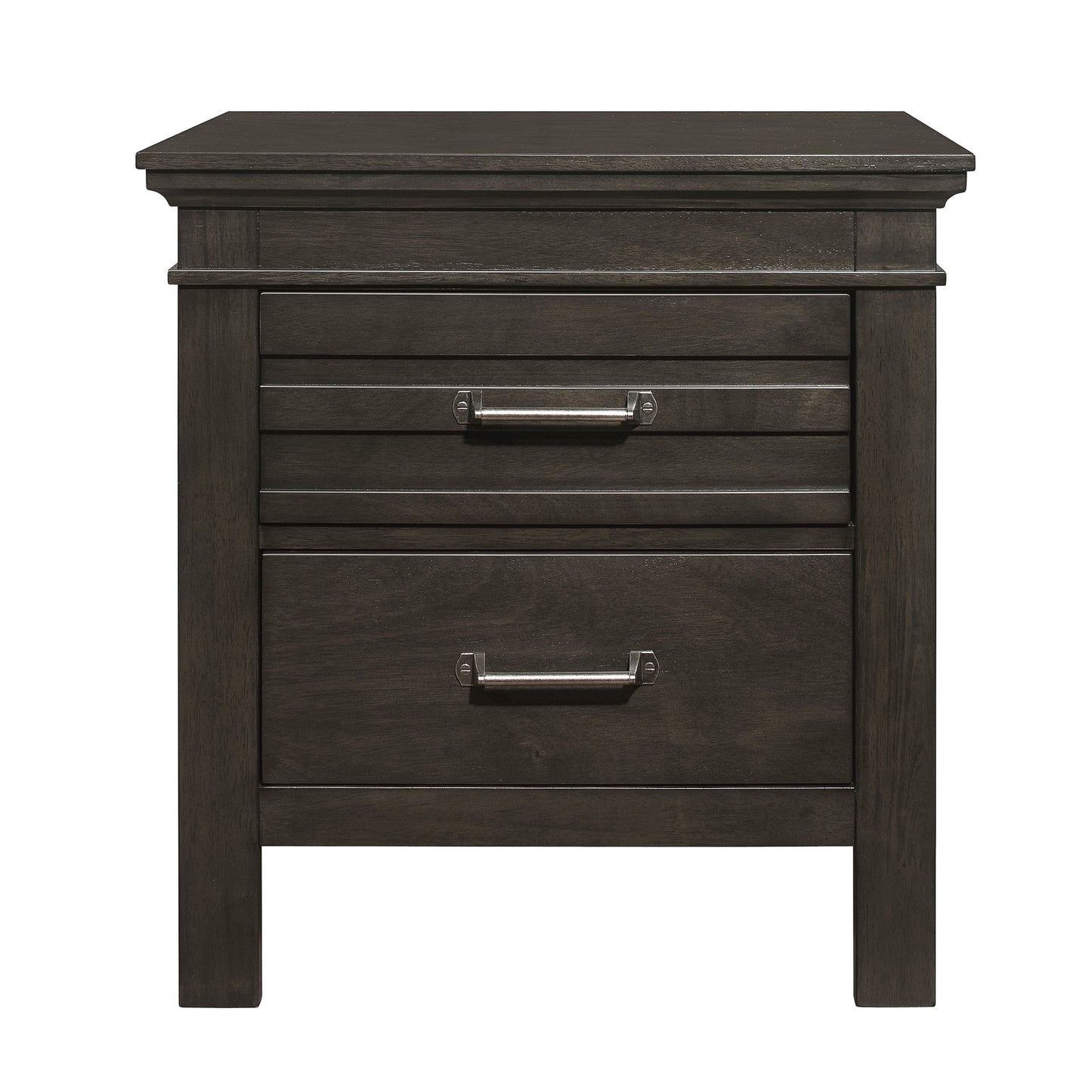 Blaire Farm Charcoal Gray Nightstand - 1675-4 - Luna Furniture - Dallas Store