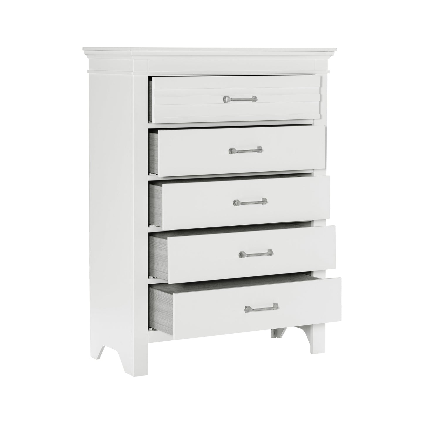 Blaire Farm White Chest - 1675W-9 - Luna Furniture - Dallas Store