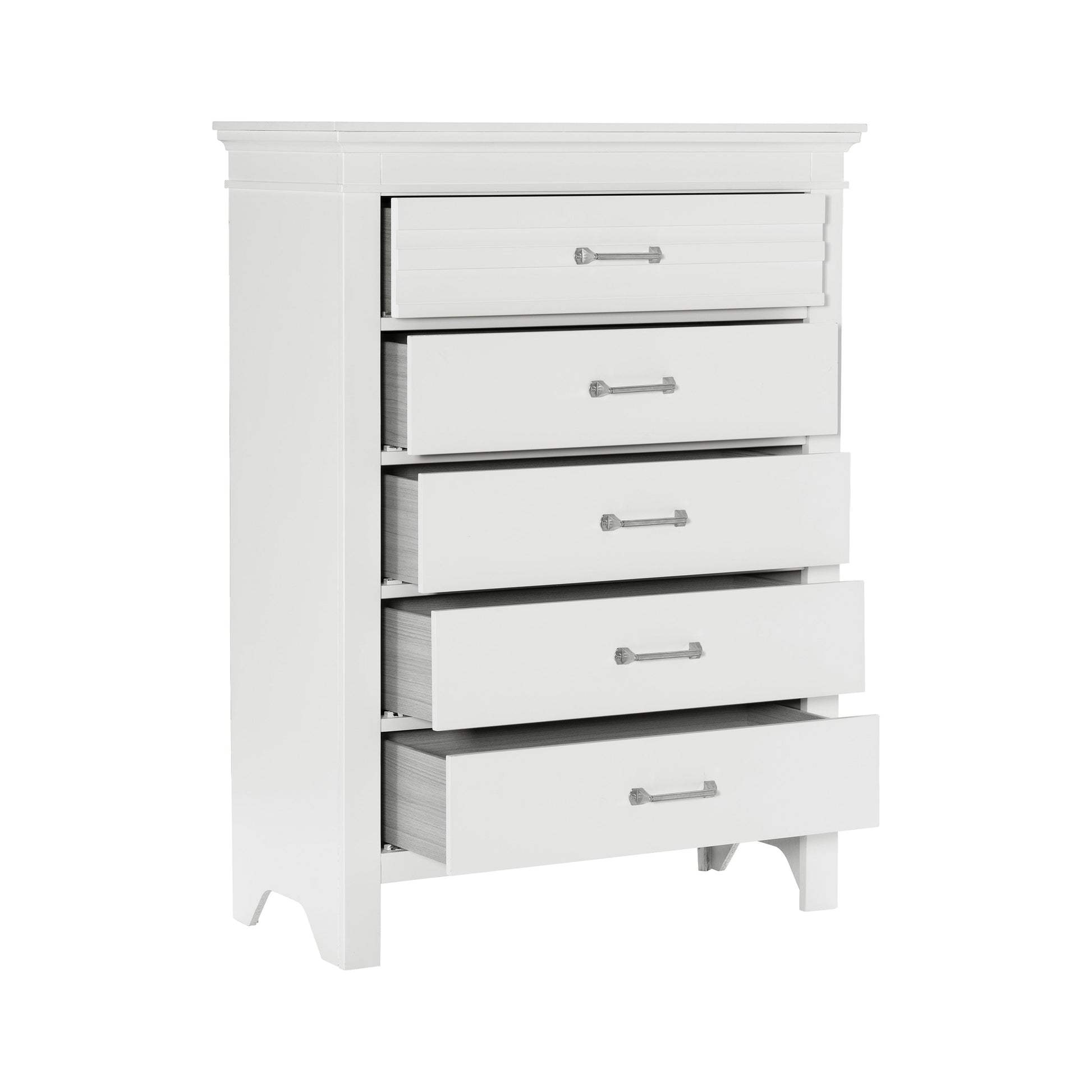 Blaire Farm White Chest - 1675W-9 - Luna Furniture - Dallas Store
