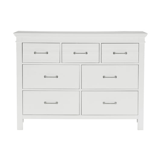 Blaire Farm White Dresser - 1675W-5 - Luna Furniture - Dallas Store