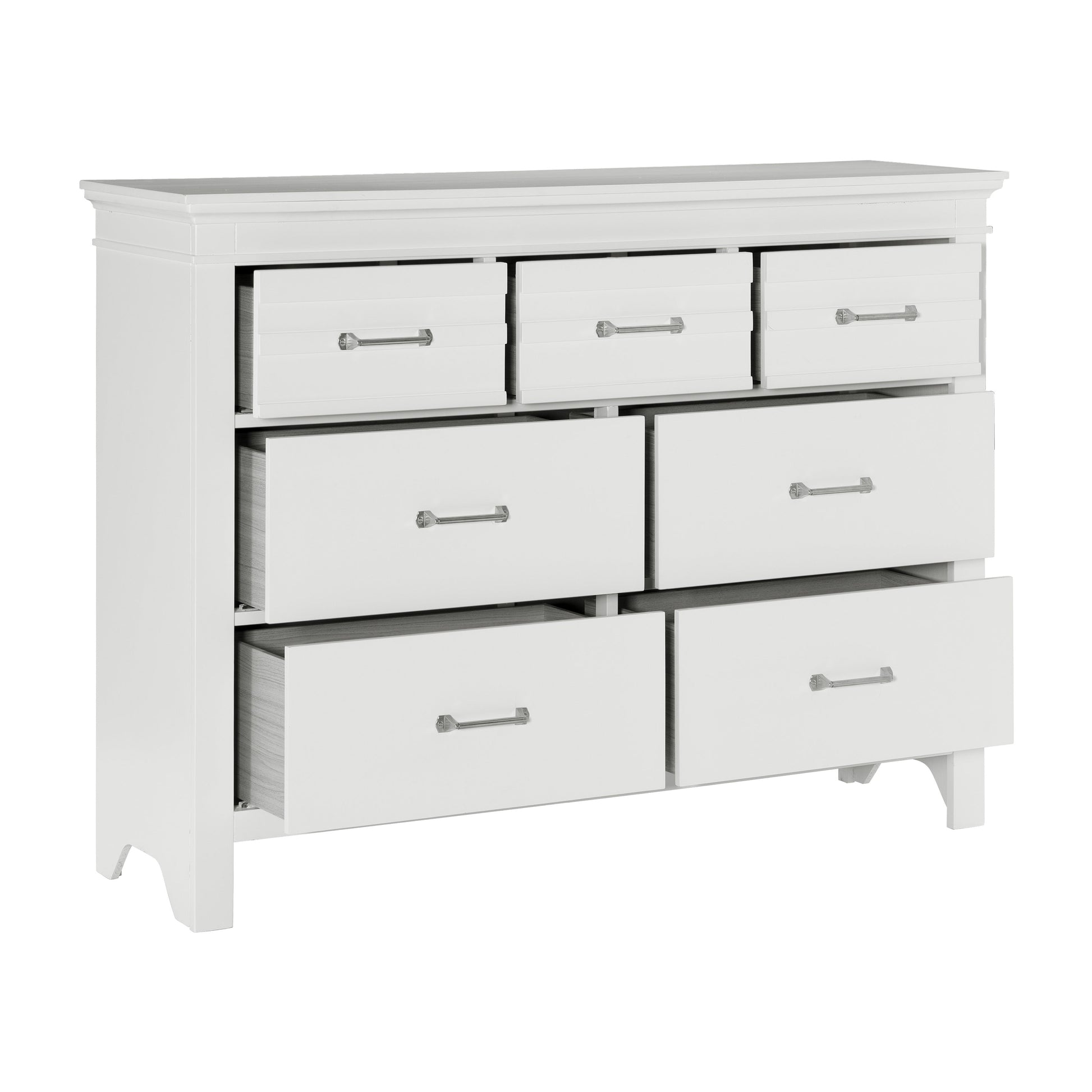 Blaire Farm White Dresser - 1675W-5 - Luna Furniture - Dallas Store