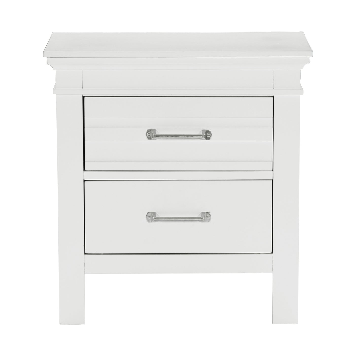 Blaire Farm White Nightstand - 1675W-4 - Luna Furniture - Dallas Store